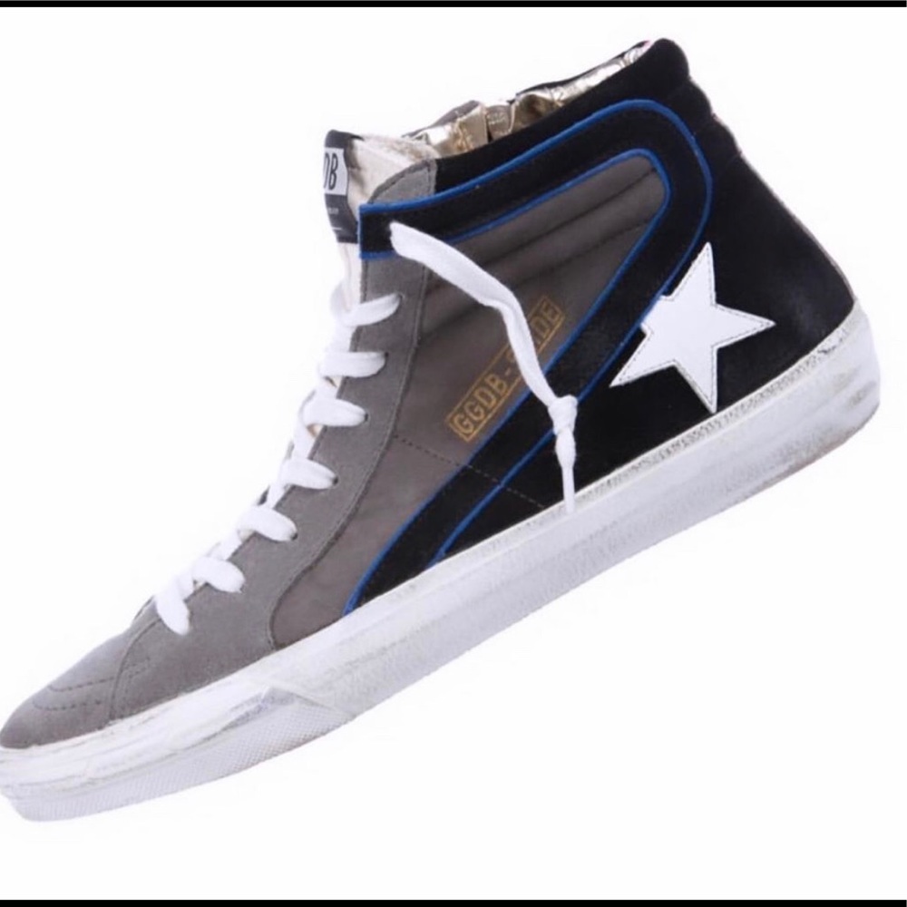 authentic golden goose high top sneakers